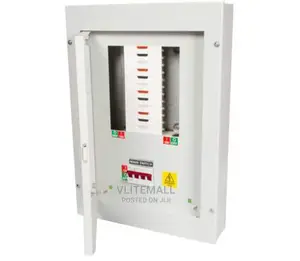 Memshield 12way TPN Distribution Board | MCB Protected | Single / Three Phase | DIN Rail | IP40 | Residential & Commercial Grade