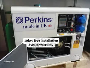 Perkins Gold Amp 10KVA Silent Diesel Generator – 5-Year Warranty, Premium