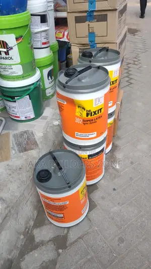 Dr. Fixit Super Latex 302 | Waterproofing / Damp-Proofing | Roof, Wall & Foundation Protection | Easy Application | Residential & Commercial Grade