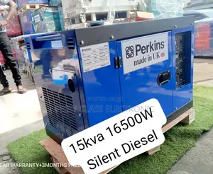 15kw 16500W Silent Diesel Generator Keystart Perkins UK Made | Brand New | 100% Copper Engine | Silent Operation | Key Start | 1-Year Warranty