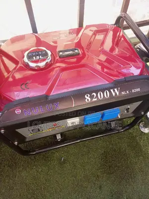 Approved Nulux Generator 7.5kva | 100% Copper Alternator | Petrol / Diesel | Key & Pull Start | Silent Model | 1-Year Warranty