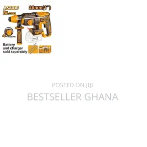 Cordless Rotary Hammer | Rotary Hammer Drill | SDS+ / SDS-Max | 800W–1800W | Drilling, Chiselling & Hammer Modes | Anti-Vibration