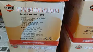 Elbee Step Down 1500watt | Brand New | 100% Copper Engine | Silent Operation | Key Start | 1-Year Warranty
