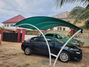 Strong Double Carport / Canopy | Galvanised Steel Frame | Weatherproof Polycarbonate Cover | Custom Size | UV & Rain Resistant