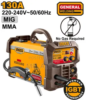 130 Amps Inverter Flux Cord Arc Welding(Fcaw) Machine - Ing-Fc13012