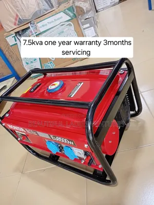 Powerful Generator 7.5kva 8500wwt 7.5kva
