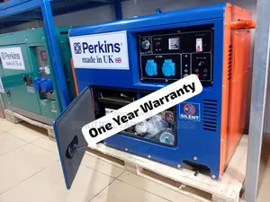 Perkins 10kva Power House Relaible Power Generator | Perkins / Honda / Kama Engine | Silent Canopy | 100% Copper Alternator | Key & Auto Start | 1–5 Year Warranty