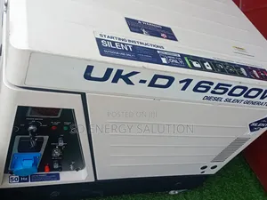 Masterful 15kva Generator Uk Model Diesel Silent | Brand New | 100% Copper Engine | Silent Operation | Key Start | 1-Year Warranty