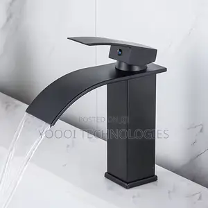 Matte Black Luxury Sink Tap Mixer (Hot/Cold)
