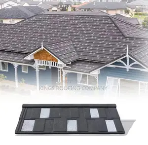 Large Quality Shingle Euro Roofing Project | UV-Resistant | Weatherproof | 0.35–0.55mm Gauge | 50-Year Warranty | Residential & Commercial Grade