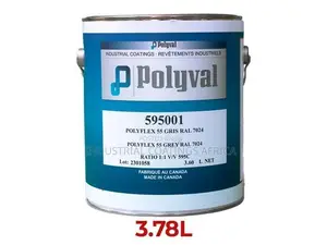 Polyflex 55 Abrasion Resistant, Anti-Rust Industrial Marine Coating | Concrete Admixture | Increases Strength & Durability | Reduces Cracking | Residential & Industrial Grade