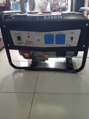 Secured Nulux Generator 7.5kva Generator | 100% Copper Alternator | Petrol / Diesel | Key & Pull Start | Silent Model | 1-Year Warranty