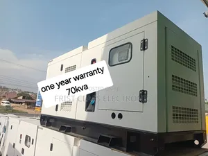 Highly Capacitated 70kva Waterproof Diesel Engine | Brand New | 100% Copper Engine | Silent Operation | Key Start | 1-Year Warranty