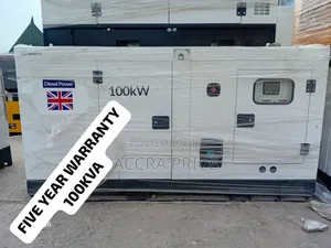 Oil and Diesel Power 100kva Diesel Perkins Generator 100kw | Perkins / Deutz Engine | Stamford Alternator | Soundproof Canopy | ATS Ready | 3-Phase | Industrial Grade