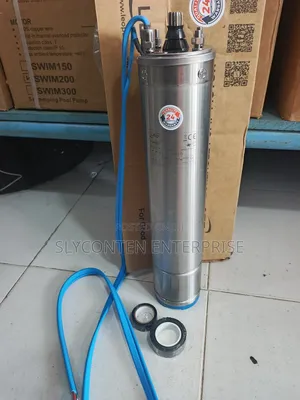 1.5hp Borehole Pump Motor Only | Stainless Steel Body | 4" Slim Line | 30–150m Head | 30/50m Cable Included | Italian/German Technology