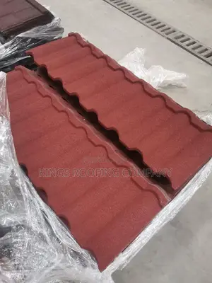 Glittering Red Milano Euro Roofing Tiles