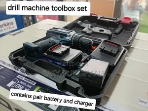 Bosch Cordless Hand Drilling Machine Box Additional Tools | Professional Power Tool | Heavy-Duty Construction | Residential & Commercial | All Accessories Available