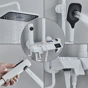 Digital Shower White 007