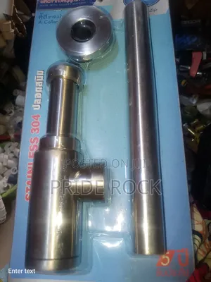 Stainless Steel Bottle Trap, Basin Metal Waste, Sink