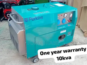 Principal 10kva 13000watts Perkins Diesel Generator Silent | Brand New | 100% Copper Engine | Silent Operation | Key Start | 1-Year Warranty