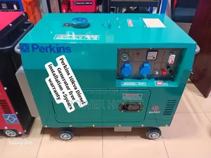 Power for Progress Perkins Diesel Generator 10kva Silent | Brand New | 100% Copper Engine | Silent Operation | Key Start | 1-Year Warranty