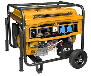 Ingco Gasoline Generator 5.5kw - Ge55003 | 100% Copper Alternator | Petrol / Diesel | Key & Pull Start | Silent Model | 1-Year Warranty
