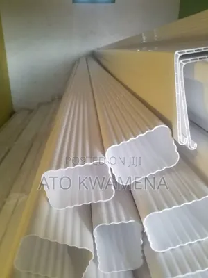 Rain Gutter | UV-Stabilised PVC | Leak-Proof Joints | All Accessories Included | Easy DIY Installation