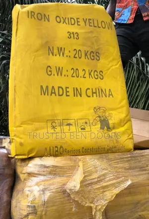 Yellow Powder Iron Oxide Color Pigment For Construction | Premium Quality | Interior & Exterior Use | High Coverage | Weatherproof & Washable