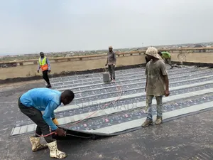 Waterproof On Concrete Roof And Foundation