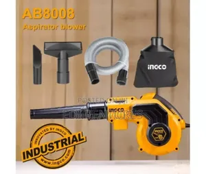 Ingco 800W Aspirator Blower ( Sucking and Blowing) Ab8008