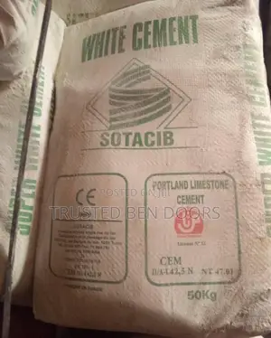 Sotacib Portland Limestone White Cement 50kg