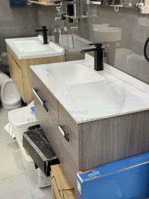 Luxury Wall Mount Floating Cabinet Basin