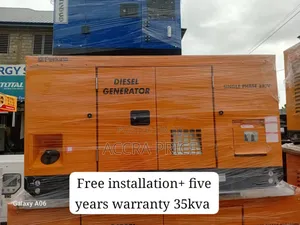 Powergrid Solution Silent 35kva Perkins Diesel Gen