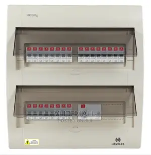 8way TPN Distribution Board