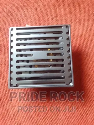 Metal Floor Drain Black and Grey | Stainless Steel / Metal | Anti-Odour Seal | Anti-Rust Coating | 10cm–60cm Options | Anti-Insect Barrier