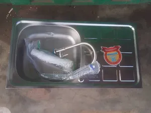 Small Kitchen Sink Set for Block Installation With Tap | Anti-Rust Stainless Steel / Granite Composite | Single & Double Bowl | Complete with Waste Trap & Tap