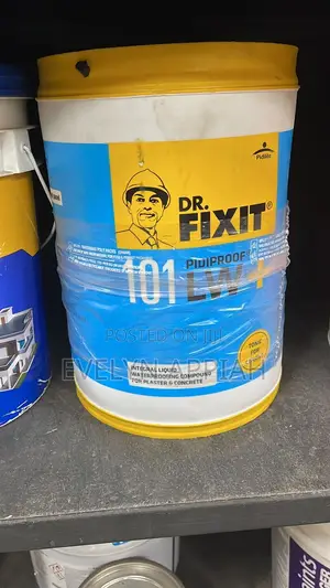 20 Litres Dr Fixit Waterproof | Waterproofing / Damp-Proofing | Roof, Wall & Foundation Protection | Easy Application | Residential & Commercial Grade