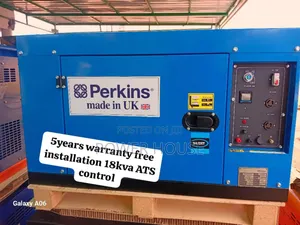 Lumina Radiant 18kva Perkins Diesel Perkins Generator | Perkins Engine | 100% Copper Alternator | Silent Canopy | Key/Auto Start | ATS Compatible | Commercial Grade