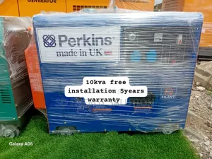Cloud Connected Energy Source Perkins 10kva 13000watts Diese | Perkins / Honda / Kama Engine | Silent Canopy | 100% Copper Alternator | Key & Auto Start | 1–5 Year Warranty