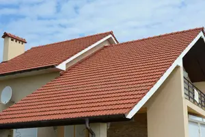 Milano Red Stone Coated Euro Roofing Tiles