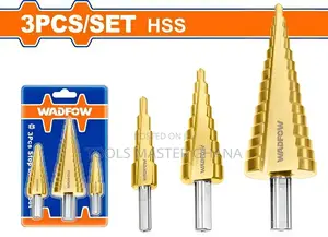3 Pcs Step Drill Bit Set Wjd3401