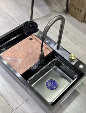 Luxury Waterfall Cabinet Sink With Cup Washer