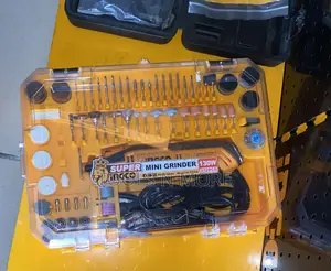 Ingco Mini Grinder With Accessories (130w)