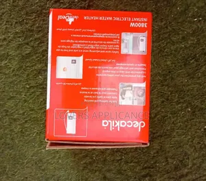 Alpha Decakila Instant Water Heater 3800W Water Heater