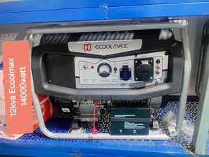 Cool 12kva Ecoolmax Petrol Generator 14000watt | Ecoolmax Japan Engine | 100% Copper Alternator | Silent Inverter Type | Key & Pull Start | Warranty