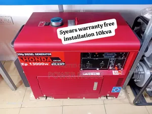 Zephrion Honda Diesel Generator 10kv | Brand New | 100% Copper Engine | Silent Operation | Key Start | 1-Year Warranty