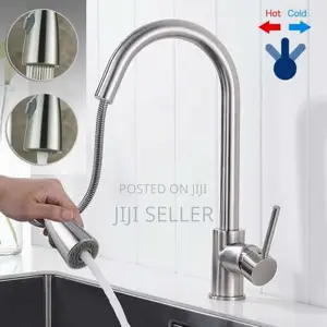 Flexible Pull Tap – Basin Mixer, Kitchen Faucet & Bath Tap – Chrome, Matte Black & Gold