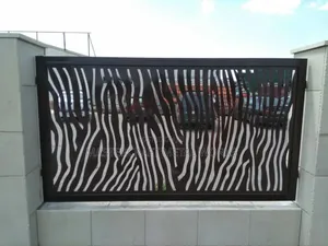 Metal Fence Wall Design | Quality Grade | Durable Construction | Residential & Commercial Use | Available in Bulk