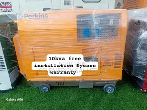 Unlimited Possibilities Perkins 10kva 13000wats Diesel | Perkins / Honda / Kama Engine | Silent Canopy | 100% Copper Alternator | Key & Auto Start | 1–5 Year Warranty