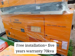 Powergrid Solution Silent 70kva Perkins Diesel Gen